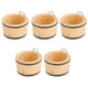 thumbnail image 1 of Mini Tina De Madera ANGGREK Lavabo De Madera En Miniatura Compacto 5 Piezas, 1 of 8