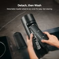 thumbnail image 5 of DR.PREPARE 16" Quiet Tower Fan, Bladeless Design Oscillating Desk Fan for Bedroom, 5 of 8