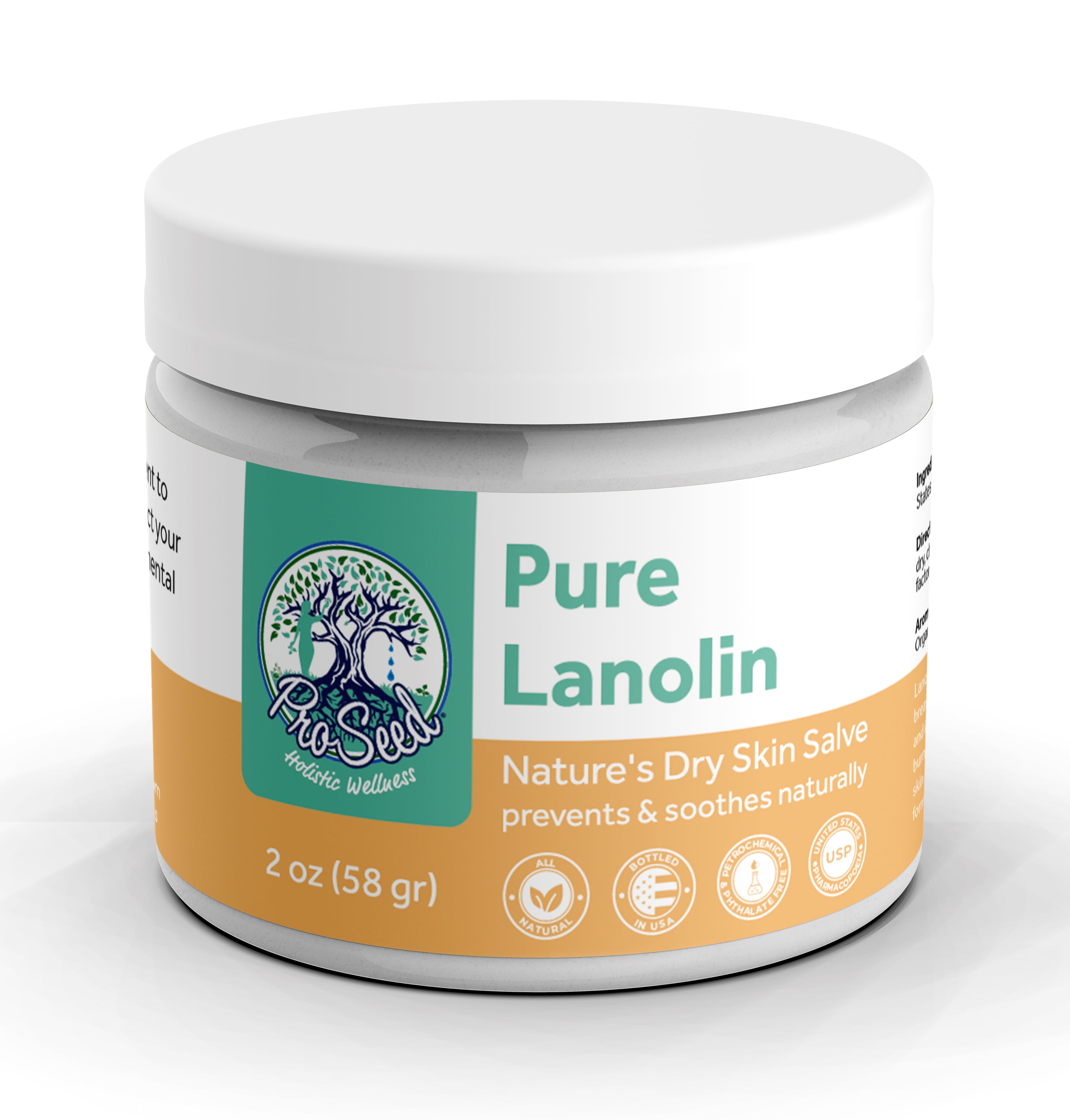 100% Pure HANDMADE Fresh Lanolin USP US Pharmacopeia Grade | for Itchy Dry Skin and Eczema Symptoms | Small Batch | No more wind burn, sore nipples, cracked skin | Holistic Vaseline - Walmart.com
