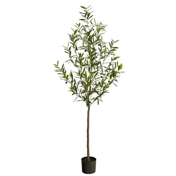 Nearly Natural 6' Olive Artificial Tree