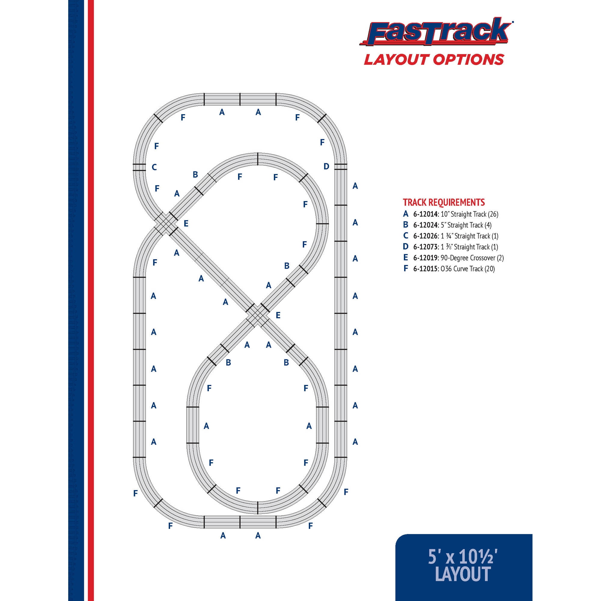 LIONEL 6-12014 10" STRAIGHT FASTRACK FAST TRACK O GAUGE TRAIN LAYOUT LOT 10 NEW 