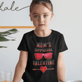 thumbnail image 4 of Girls Valentines Day Shirt - 2021 Valentines Day Shirts for Girls - Valentine Shirts for Kids - Mom's Official Valentine, 4 of 8