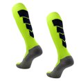 thumbnail image 3 of Calcetines largos de fútbol para hombres Sunnimix Amarillo fluorescente L, 3 of 8