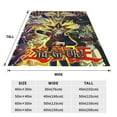 thumbnail image 4 of Yu-Gi-Oh Fleece Blanket Super Soft Cozy Warm Flannel Fleece Throw Blanket For Couch Bed Sofa Throw 50"X40", 4 of 7