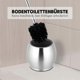 thumbnail image 3 of Toilet brush Toilet brush, Toilet brush without drilling Toilet brush 304 stainless steel, Toilet brush Toilet brush set Toilet brush including spare, 3 of 5