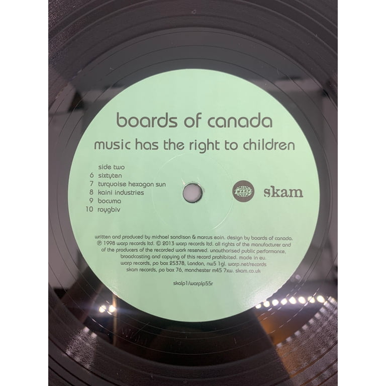 Boards of Canada - Music Has the Right to Children - Vinyl