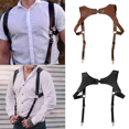 thumbnail image 1 of Cinturón con tirantes para hombre, nueva moda, suave, con tirantes para atleta, correas de hombro de cuero para adultos, 2 uds., 1 of 3