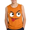 thumbnail image 3 of LIBRCLO Kids Tank Tops for Boys Size 8 Years Round Neck Quick Dry Undershirts Casual Lightweight Sleeveless T Shirts Fashion Prints Tops Orange, 3 of 6