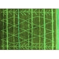 thumbnail image 1 of Ahgly Company Indoor Rectangle Oriental Green Industrial Area Rugs, 8' x 12', 1 of 4