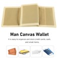 thumbnail image 4 of Billetera De Hombre, Man Fashion Wallet Zipper Pocket Ligerawight Funcion Para Trabajar Para Caballeros, 4 of 7