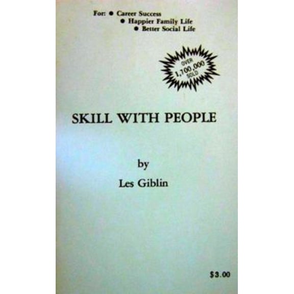 Pre-Owned Skill with People (Paperback) 0961641606 9780961641603