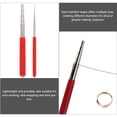 thumbnail image 3 of UPOUART 2Pcs Durable Wire Wrapping Rods with Non Slip Handle for Jewelry Making Tools and Wire Modeling, 3 of 8
