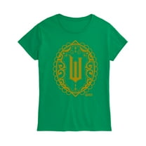 Wicked - Art Deco Logo - Women's Fitted Graphic T-Shirt