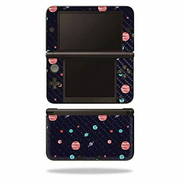 MightySkins Carbon Fiber Skin for Nintendo 3DS XL Original (2012-2014) - Bright Night Sky | Protective, Durable Textured Carbon Fiber Finish | Easy to Apply | Made in The USA