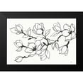 thumbnail image 2 of Hristova, Albena 24x17 Black Modern Framed Museum Art Print Titled - Flower Drawing, 2 of 5