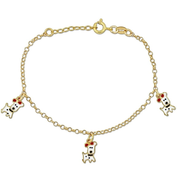 Everly Women's Yellow Gold Plated Bracelet