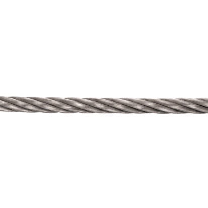 

STAINLESS WIRE ROPE CABLE 7 X 19 5/16 CUTS 304 SS (SOLD PER FOOT)