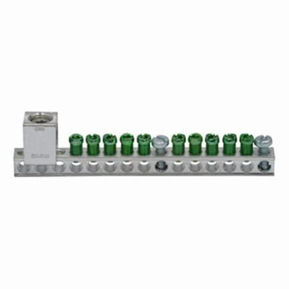 Eaton 10 Terminal Ground Bar Kit GBKP1020 - Kit - 10 Piece