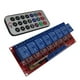 thumbnail image 4 of 12v 4/8 Canales IR Infrarrojos Inalámbricos de Conmutador Control Escudo de Módulo de Relés Zulema Tablero de relés de infrarrojos, 4 of 4
