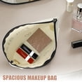 thumbnail image 5 of Unique Bargains 1Pc Large Durable Storaging Gift Organizer Makeup Bag for Toiletry Beige, 5 of 7