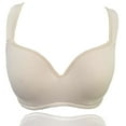 thumbnail image 1 of BIMEI Women's Mastectomy Bra Underwire Bra with Pocket Plus Size Seamless Full Coverage Bra Support 2488,Beige,38B, 1 of 6