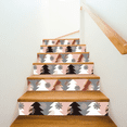 thumbnail image 4 of Rush Pine Forest Christmas Dress Up Stair Stickers Stair Decoration Wall Stickers Material PVC S1139, 4 of 5