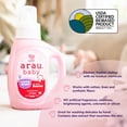 thumbnail image 3 of Jabón para lavar ropa Arau Baby Foam 800 ml, seguro para la piel del recién nacido, 3 of 7