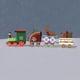 thumbnail image 5 of Adorno Navideño de Madera con Forma de Tren | Set Decorativo Navideño con Locomotora y 3 Vagones | Decoración Duradera para Repisa de Chimenea y Mesa | Regalo Perfecto para Navidad, Hogar y Oficina, 5 of 5