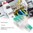 thumbnail image 3 of Wire Splicing Connector, Wire Connector 10 Pcs Strong Conductivity Corrosion Prevention 450V 1 In 3 Out  For 10 To 20AWG, 3 of 8