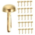 thumbnail image 5 of COMPUKAS  100Pcs Golden Alloy Paper Fastener Brads for Document Organization Crafts, 5 of 8