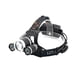 thumbnail image 4 of Linterna frontal recargable por USB, 3 LED T6, diadema ajustable, 4 of 4