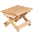 thumbnail image 1 of Tabouret Pliant en Bois Simple Portable Chaise de Pêche Extérieure Petit Tabouret, 1 of 7