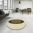 thumbnail image 4 of Ahgly Company Machine Washable Indoor Rectangle Transitional Golden Blonde Gold Area Rugs, 2' x 3', 4 of 7