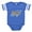 Royal Blue, variant on CafePress - Melt Pour Maniac_Tr - Cute Infant Baby Football Bodysuit