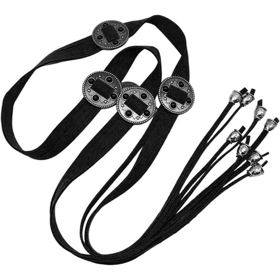 Style PU Leather Renaissance Belts Black Medieval Retro Coin Accent Waist Belt Vintage Leather Waist Strap Band Rope with Bell End Tassel for Ren Faire Dresses Accessories 1pc