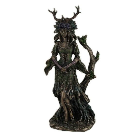 Veronese Design Guardian Goddess of The Trees Bronze Finished Statue