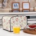 thumbnail image 6 of Lsque Floral Print 4 Slice Toaster Cover , Kitchen Appliance Dustproof Protector , Toaster Protector Dustproof Kitchen Appliance Cover, 6 of 7
