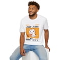thumbnail image 6 of Funny Cat T-Shirt Living my best life, 6 of 6