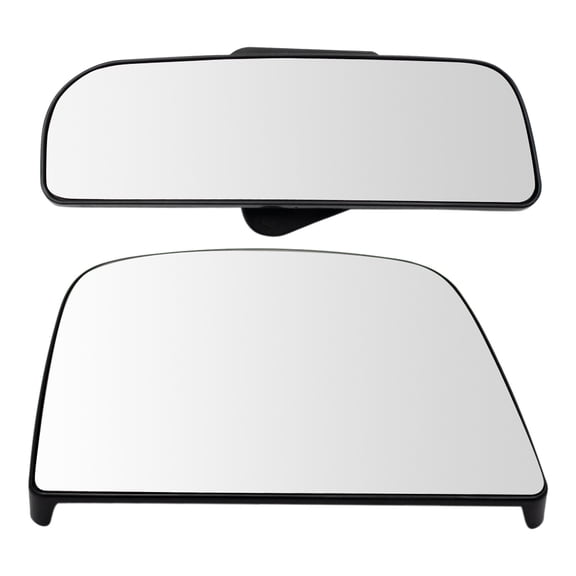TRQ Mirror Glass Set For 08-21 Chevrolet Express GMC Savana MGA18682