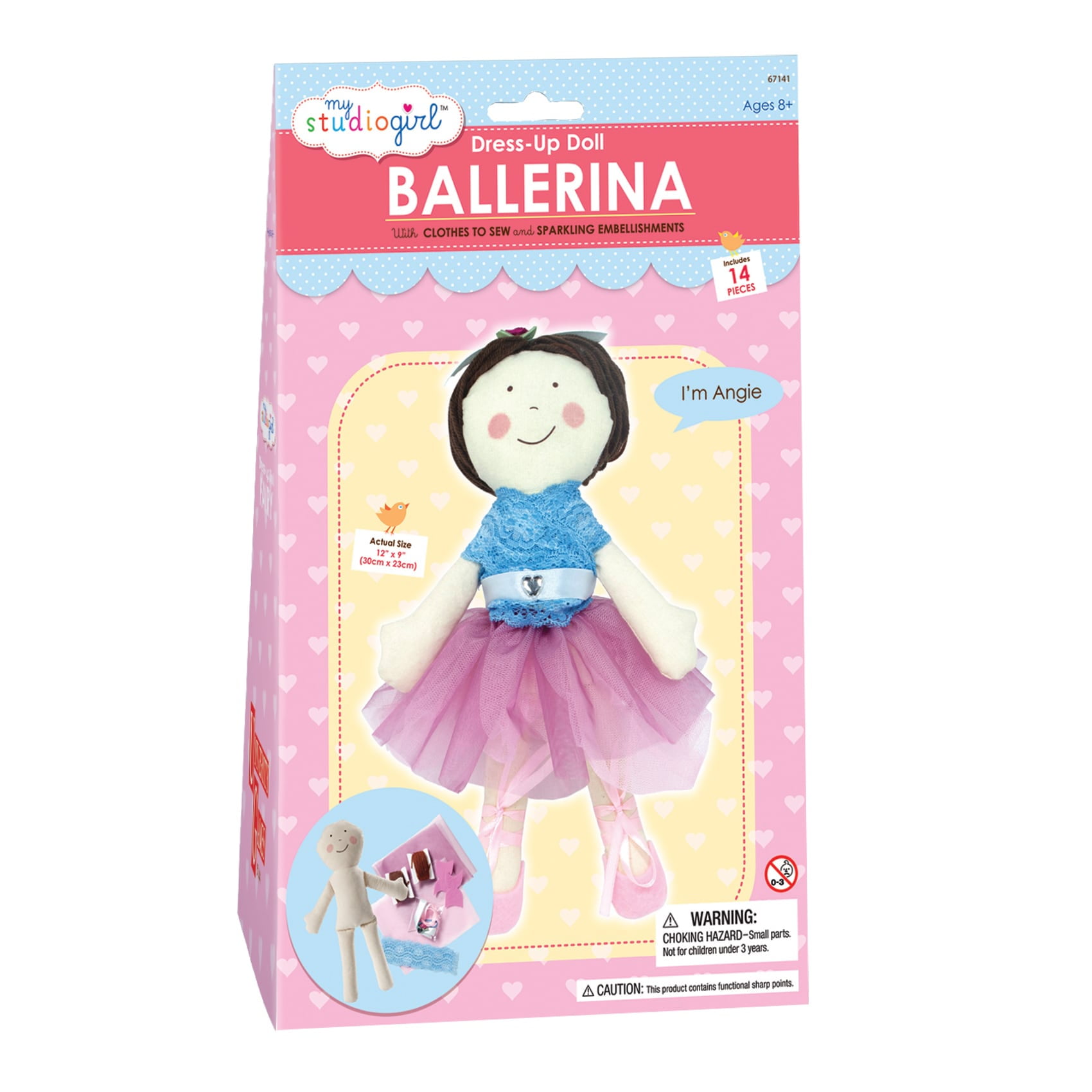 doll dress making kit