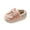 Pink, variant on Beige Bow-Knotted Slippers For Women With Heeled Design Flat Sole Home Wear Casual Winter Outerwear