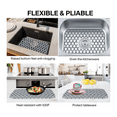 thumbnail image 5 of Silicone Sink Protectors for Kitchen, Folding Non-Slip Sink Mat Grid for Bottom of Stainless Steel Porcelain Sink 3Pcs, 5 of 7