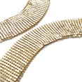 thumbnail image 4 of chaleco sin mangas de lentejues chaleco sin mangas de aluminio arnés joyería del cuerpo de oro Sunnimix chaleco de la cadena del sujetador, 4 of 8