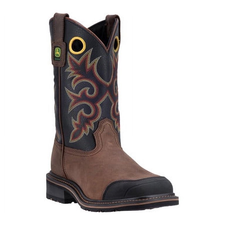 John deere pull on work boots sale