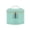 Green, variant on Brown Travel Makeup Bag Structured Vanity Case with Removable Divider