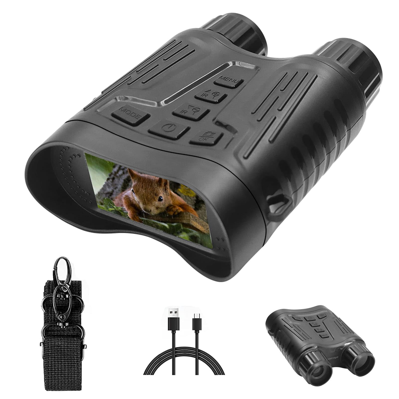 Night Vision Goggles4K Night Vision Binoculars,3.2" TFT LCD screen