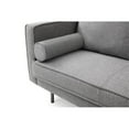 thumbnail image 3 of Pemberly Row Mid-Century Contemporary Fabric Sofa in Gray Finish, 3 of 6