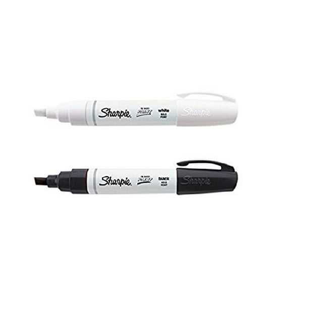 Sharpie OilBased Paint Marker Bold Point 2Pack Set 1 Black and 1