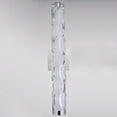 thumbnail image 2 of Bath Vanity Light Chrome Clear Glass 24 Inch Modern Bathroom Lighting, 2 of 5