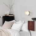 thumbnail image 3 of Led Wall Lamps for Bedroom Bedside Indoor Outdoor Led Round Sconce Light Fixtures Background Luminaire Acrylic Light,E, 3 of 5